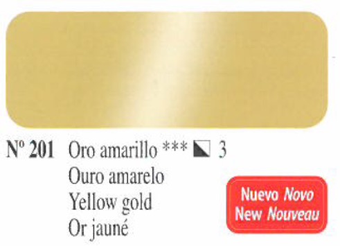 Venta pintura online: Oleo Oro amarillo nº201 serie 3 60ml