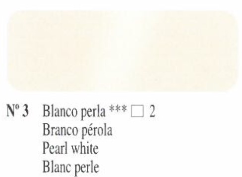 Venta pintura online: Oleo Blanco perla nº3 serie 2 60ml