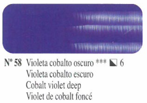 Oleo Violeta cobalto oscuro nº58 serie 6 20ml