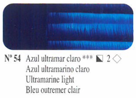 Venta pintura online: Oleo Azul ultramar claro nº54 serie 2 60ml