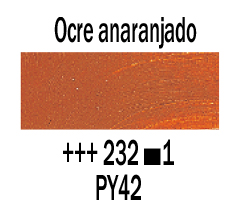 Venta pintura online: Óleo Ocre Anaranjado nº232 S.1 15ml