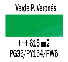 Venta pintura online: Óleo Verde Paolo Verones nº615 S.2 15ml