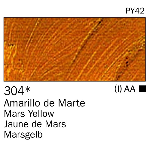 Venta pintura online: Acrilico Amarillo de Marte nº304