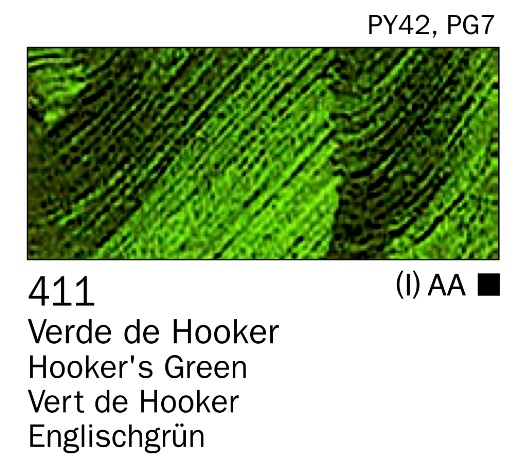Venta pintura online: Acrilico Verde de Hooker nº411