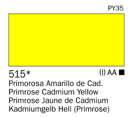 Venta pintura online: Acrilico Amarillo de Cadmio Primorosa nº515
