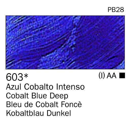 Venta pintura online: Acrilico Azul Cobalto Intenso nº603