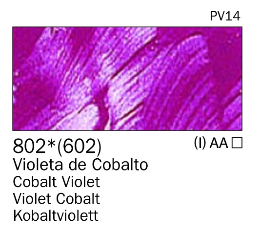 Acrilico Violeta Cobalto nº802