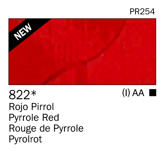 Acrilico Rojo Pirrol nº822